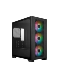 Case Cooler Master Elite 301, MiniTower, Negro, ATX, USB 3.2 Gen 1 Tipo-C  /  Tipo-A, Audio