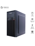Case Gamer Teros TE-1319G, Mid Tower, 450W, USB 3.0  /  2.0, Audio, Negro