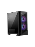 Case MSI MPG VELOX 300R AIRFLOW PZ  /  BLACK, Mid-Tower, Mini-ITX, Micro-ATX, ATX, *EATX