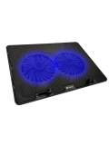 Cooler TEROS TE-7020N, compatible con notebooks de hasta 15.6", 2 fan de 12cm