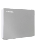 Disco Duro Externo Toshiba Portátil Canvio Flex, 2 TB, USB 3.0  /  2.0, Color: Plata