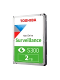 Disco duro Toshiba Surveillance S300, 2TB SATA 6.0Gb / s, 5400rpm, 128MB Cache, 3.5".