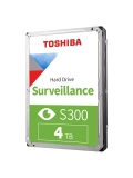 Disco duro Toshiba Surveillance S300, 4TB SATA 6.0Gb / s, 5400rpm, 256MB Cache, 3.5".