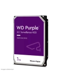 Disco duro Western Digital WD Purple, 1TB, SATA 6.0 Gb / s, 5400 RPM, 64MB Cache, 3.5".