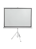 Ecran con Tripode TEROS TE-9063W, 1.56 x 1.17 metros, 4:3 (80"), blanco mate.