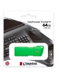Memoria Flash USB DataTraveler Exodia M, 64GB, USB 3.2 Gen 1 (Tipo-A) Neon Green (Verde)