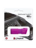 Memoria Flash USB DataTraveler Exodia M, 64GB, USB 3.2 Gen 1 (Tipo-A) Neon Purple (Morado)