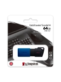 Memoria Flash USB Kingston DataTraveler Exodia M, 64GB, USB 3.2 Gen 1, Azul