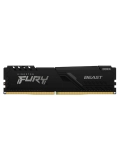 Memoria Kingston Fury Beast, 8GB, DDR4-3200MT / s, PC4-25600, CL16, 1.35V,288-Pines, XMP 2.0