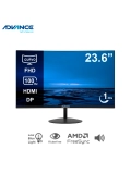 Monitor Curvo Advance ADV-2452S, 23.6" FHD VA, 100Hz, 1ms, HDMI, DP, Parlante, Negro