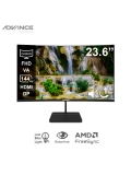 Monitor curvo ADVANCE ADV-2456S, 23.6" FHD VA, 144Hz, 1ms, HDMI, DP, Audio out, Parlantes