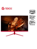 Monitor curvo gaming TEROS TE-2473G 23.8" FHD VA 180Hz 1ms HDMI DP AUDIO OUT USB