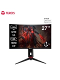 Monitor curvo gaming TEROS TE-2767G 27", QHD VA, 180Hz, 1ms, HDMI, DP, Audio out