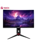 Monitor curvo gaming TEROS TE-2772G, 27" FHD VA, 240Hz, 1ms, HDMI, DP, Audio out