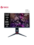 Monitor curvo gaming TEROS TE-2788G, 27" FHD VA, 200Hz, 1ms, HDMI, DP, Audio out