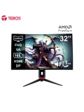 Monitor Curvo Gaming Teros TE-3215G, 31.5" FHD VA, 165Hz, 1ms, HDMI, DP, Audio Out