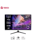 Monitor curvo TEROS TE-2732S 27" FHD VA 100Hz 1ms HDMI DP negro