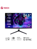 Monitor plano gaming TEROS TE-2475G, 24.5" FHD VA, 180Hz, 1ms, HDMI, DP, Audio out