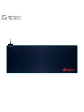 Mousepad gamer TEROS TE-3020G, diseño impreso e iluminación RGB