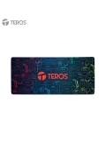 Mousepad gamer TEROS TE-3023G, diseño impreso