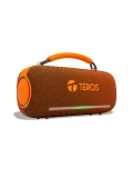 Parlante Inalámbrico Teros Vibe VB-6049OR, 60W, BT 5.3, 4000 MAH, USB, Luces LED, Naranja