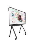 Rack portátil TEROS TE-9010S para pantalla táctil interactiva de 75" a "86", negro