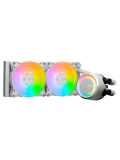 Refrigeracion líquida MSI MAG CORELIQUID E240  /  Cantidad de ventiladores: 2, Color Blanco