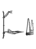 Soporte de pared bandeja para teclado para monitor SpeaKa Professional SP-MM-710