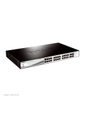 Switch D-Link DGS-1210-28P, Capa 2, PoE, 24 RJ-45 LAN GbE, 4 puertos SFP, Auto MDI / MDIX.