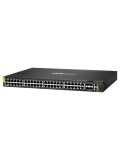 Switch HPE Aruba Networking CX 6200F 48G Class-4 PoE 4SFP, Capacidad PoE: 740W