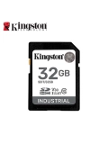 Tarjeta de memoria Kingston 32GB Industrial / SDHC / C10 / UHS-I / U3 / V30 / A1 / UHS-I